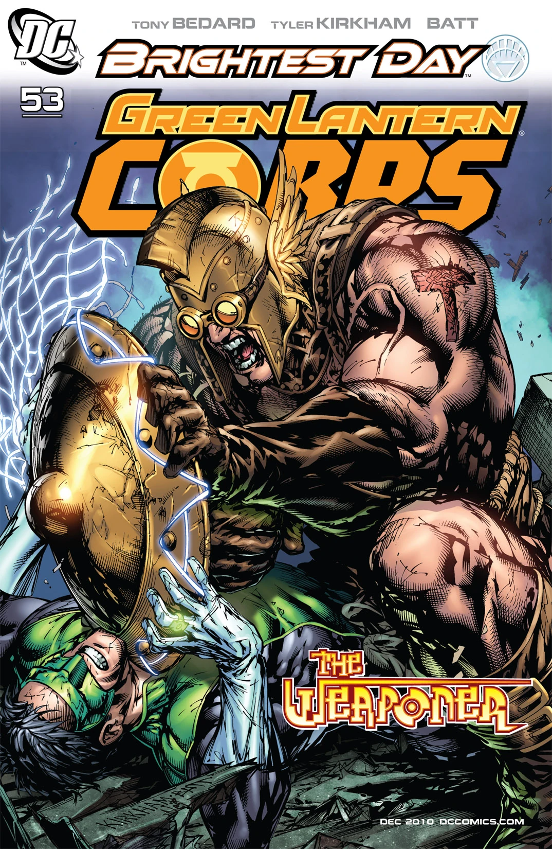 Green Lantern Corps #53 (DC, 2010 — Cover A) cover